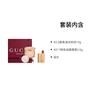 Gucci makeup set Small gold tube soft mist Three-piece set: #0.5 Soft Focus Glowing Powder 10g + #217 Color Velvet Mist Lipstick 3.5g + Powder Puff