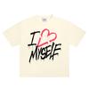 Harajuku Oversized Streetwear Men Clothing Love Myself Graphic Print LIDA Tshirt Cotton Hip Hop Letter Short Sleeve Top Goth Y2k