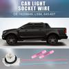 Car Light Socket Wire Harness Pigtail Socket 19258649 LS94 645-607 Daytime Running Lights Turn Signal Lamp Brake Light Socket for 3157 4114 4157