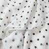 Women's French Style Ruffle Polka Dot Blouse