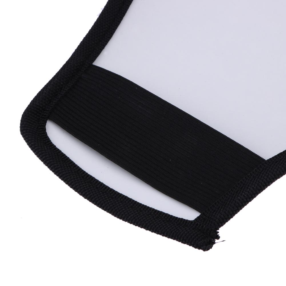 Bend Bounce Flash Diffuser with Elastic Strap Flash Bounce Reflector Diffuser Flash Light Reflector for Canon Nikon