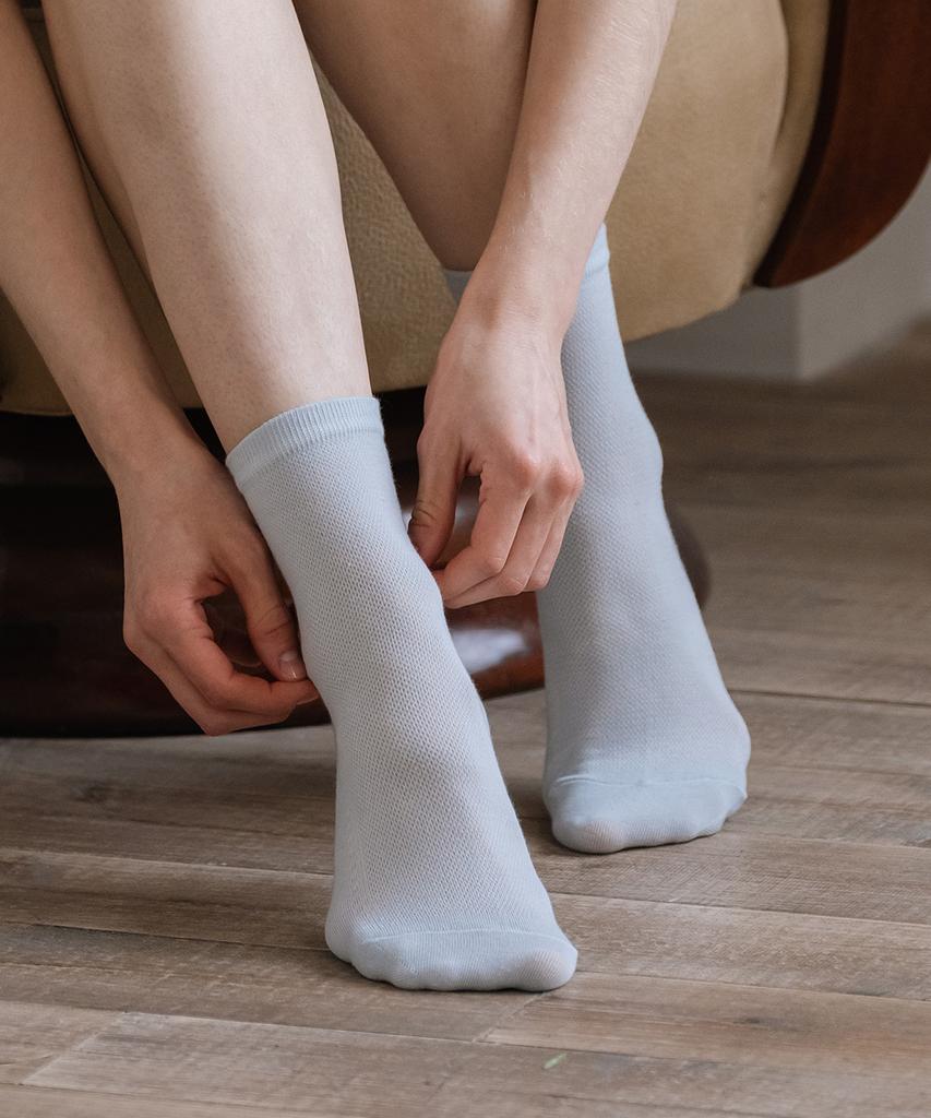 Lagpoteuyangmal Rockport Instep Mesh Mid-Length Socks 3-Pack