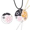 Elegant Celestials Symbol Friendship Jewelry Pendants With Secure Clasp Comfortable Wear Materials Fashion Accessory