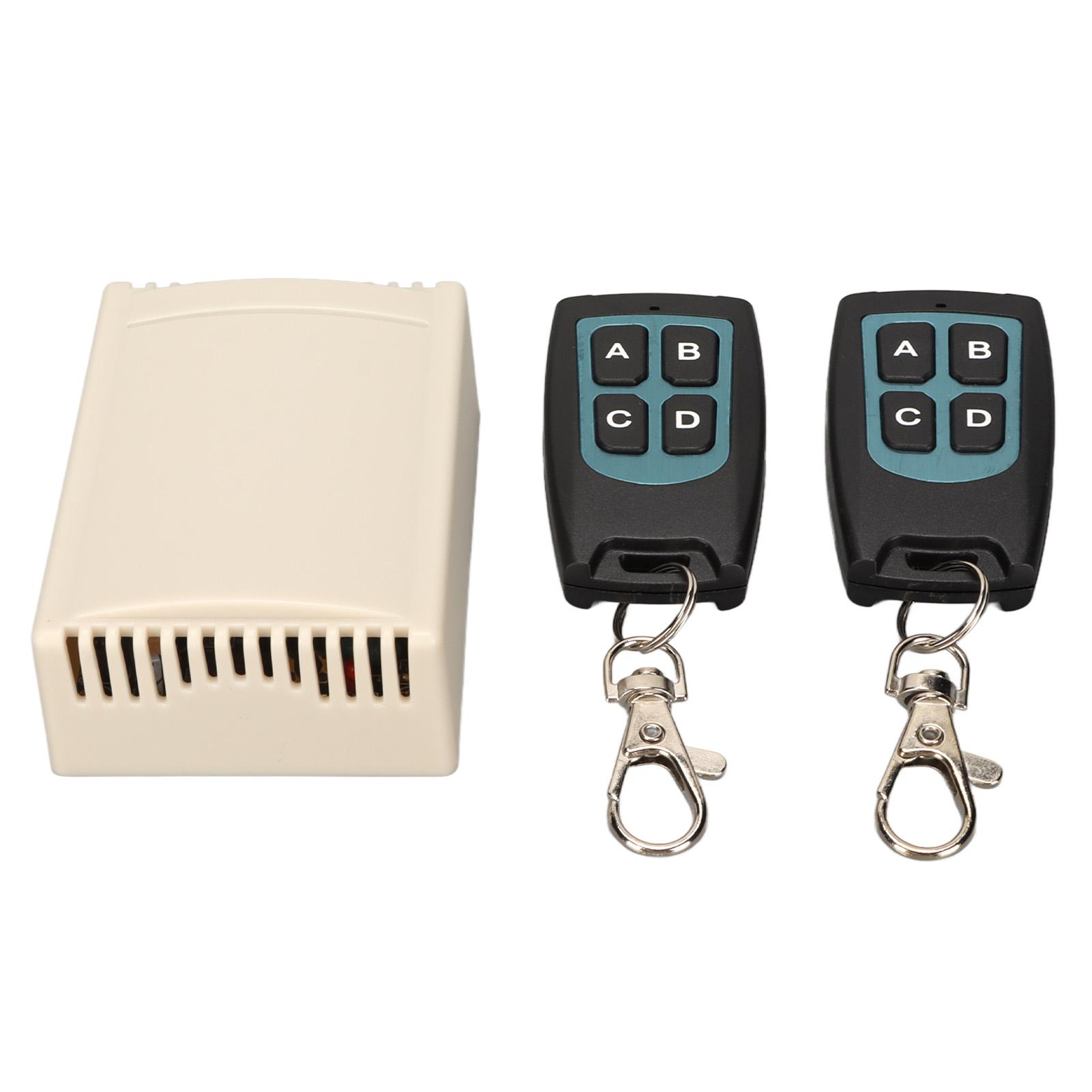 

Relay Remote Switch 4 Channel 10A ABS Wireless Module with 433Mhz Transmitter for Lifter Window