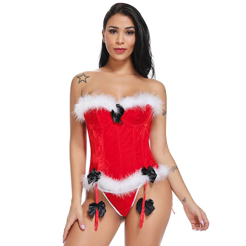 Buy Women Christmas Corset Xmas Mrs Santa Claus Costume Satin Overbust Lace Up Bustier Top with G-String at affordable prices free shipping, real reviews with photos Joom Buy Women Christmas Corset Xmas Mrs Santa Claus Costume Satin Overbust Lace Up Bustier Top with G-String at affordable prices free shipping, real reviews with photos Joom