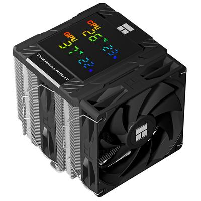 Thermalright Peerless Assassin 120 Digital Black CPU Air Digital Screen Top 6 Heat Pipes Computer CPU for Intel PC Cooler Black Cooler, Cover, Cooler,