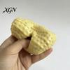 Cute Desktop Ornament Pinch Toy with Peanut Shape Stress Relief Soft Squeeze Non-rebound Sensory Fidget Non-Sticky for Kids
