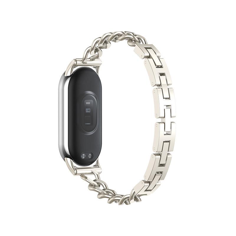 Stainless Steel Silm Strap For Xiaomi Mi Band 10 9 8 Belt Replacement for Miband 10 9 8 NFC Bracelet Watchband Accessories