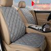 Winter Plush Car Seat Cushion – Non-Slip Thickened Pad with Backrest for Comfort