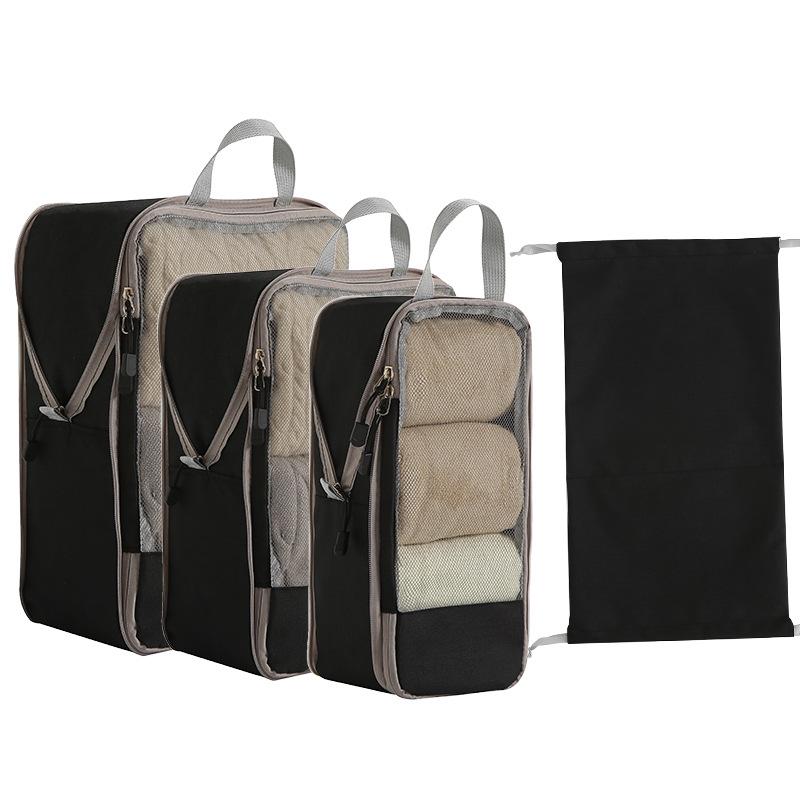 Travel Storage Bags for Business Trips - Suitcase Organization & Compression Toiletries Bags