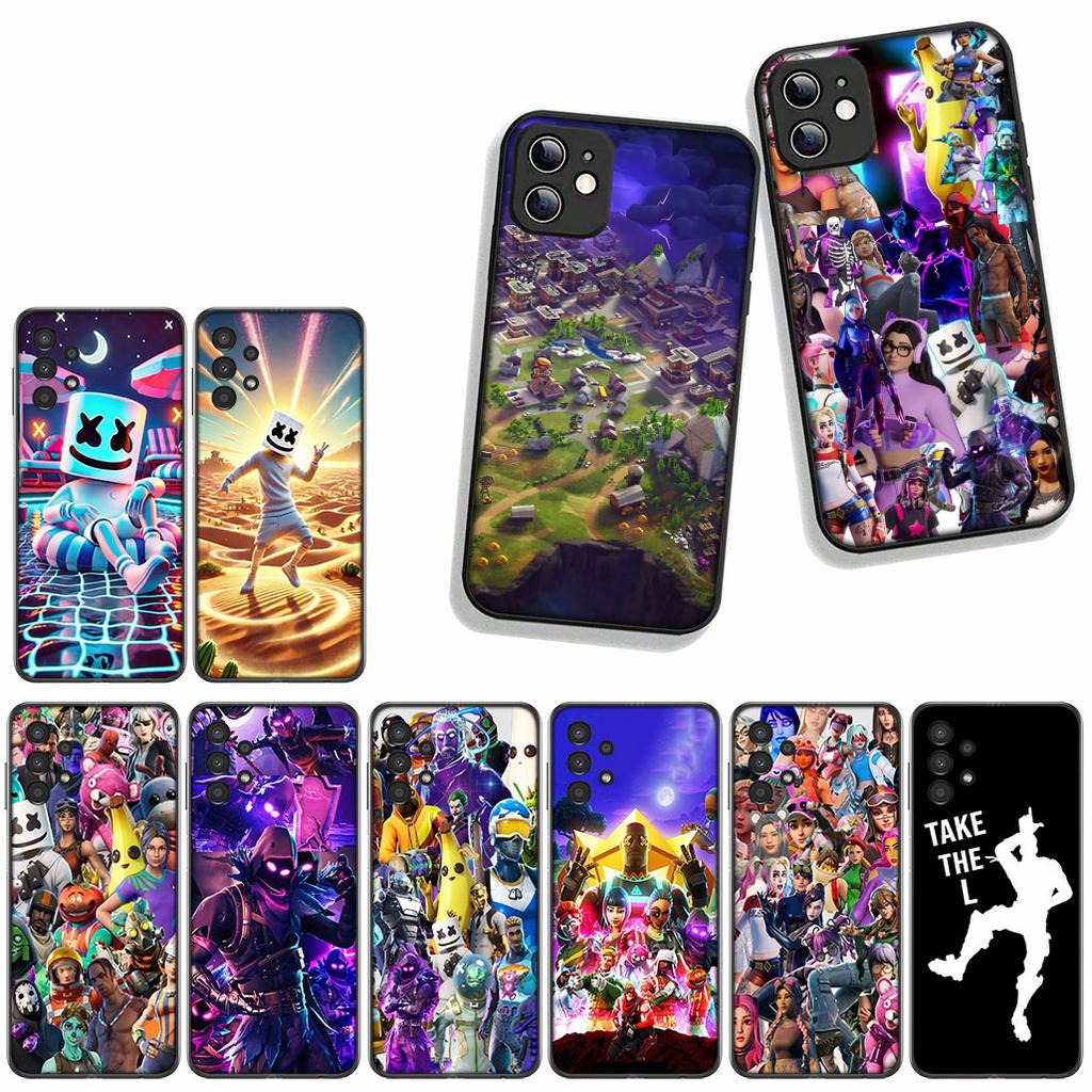 for Samsung Galaxy S25 S23 S22 S24 FE Ultra Plus A56 A05 A06 A15 A16 A57 S7 Edge Phone Cover Case Skin F-Fortnites-Poster