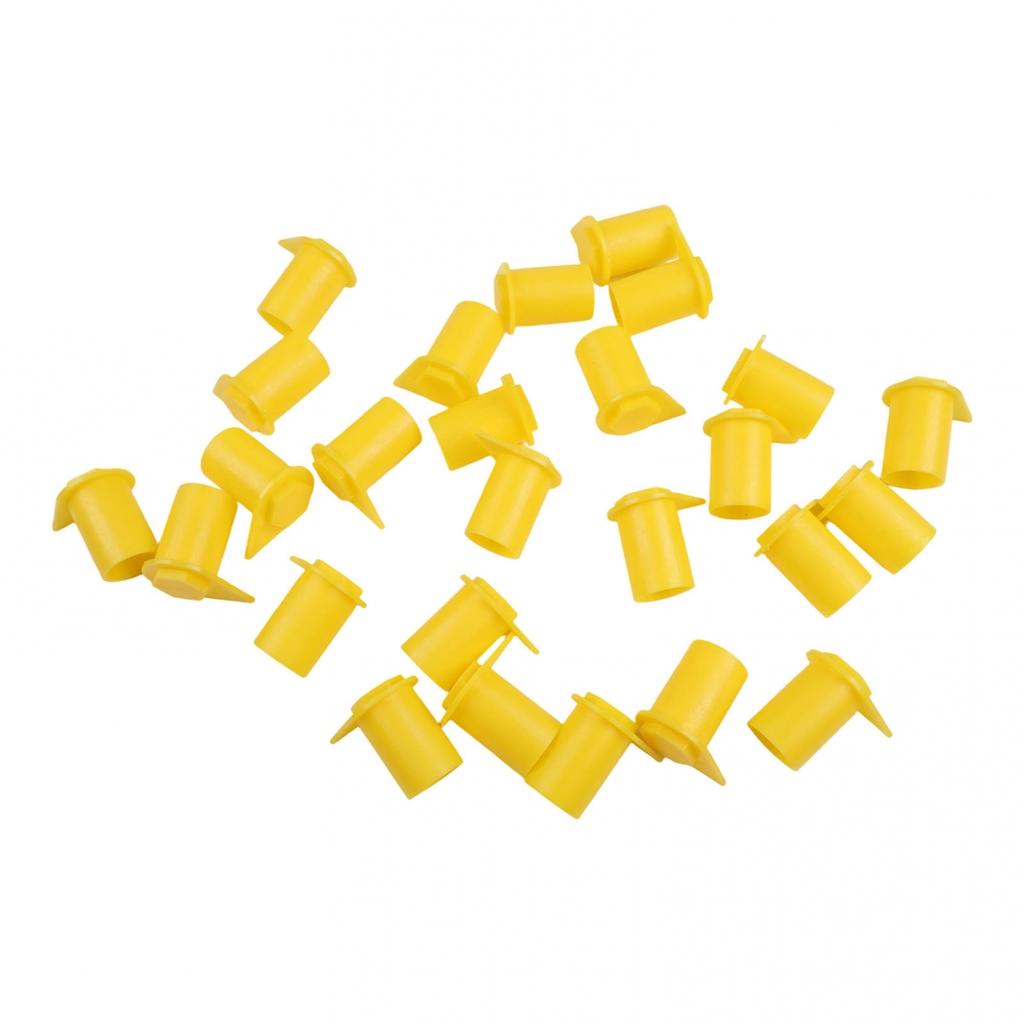 Maintain Wheel Nut-Tightness With Yellow Safety-Wheel-Nut Indicators 25 X 21mm