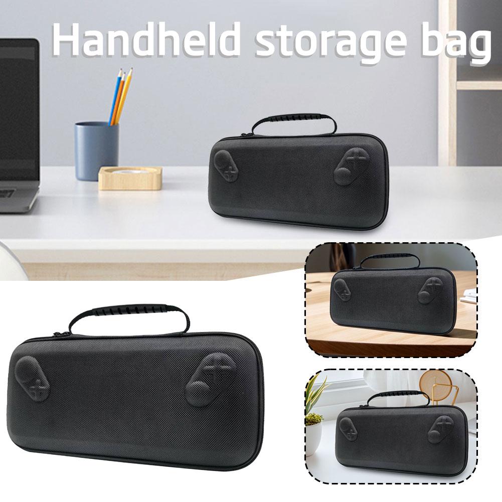 For ROG Box Ally/X EVA Travel Protective Case,Anti-scratch Zipper Handbag Travel Carrying Bag,Hard Shockproof Carrying Mesh Pock