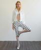 Aobteu Capri Ribbed Leggings - Dot
