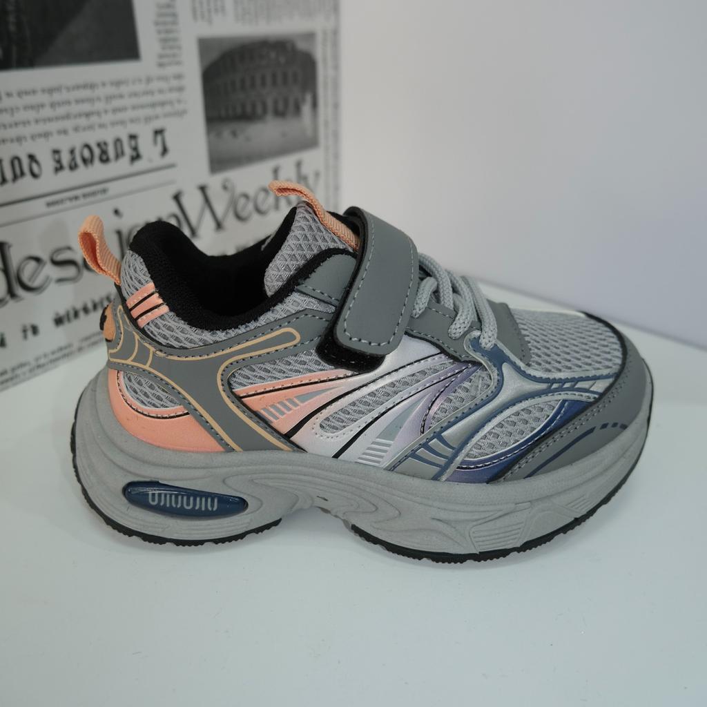 Children's Outdoor Casual Sports Shoes Spring and Autumn Girls Comfortable Breathable Running Shoes Boys Basketball Shoes Soft Sole Fashion