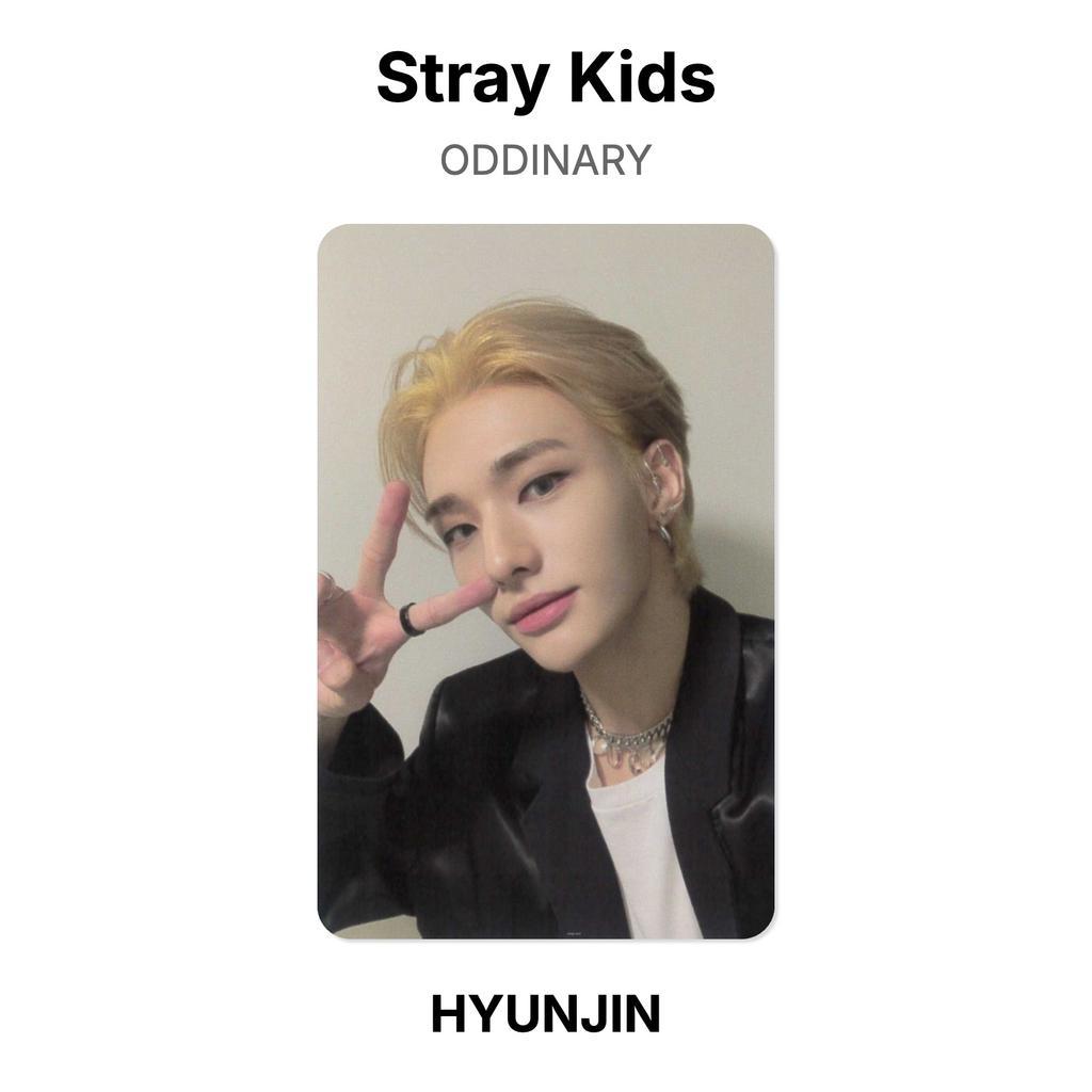 Stray Kids ODDINARY Official Photocard