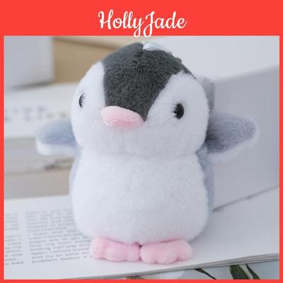 Charming Fluffy Penguin Plush Keychain Cozy Pp Cotton Filled Collectible Gift