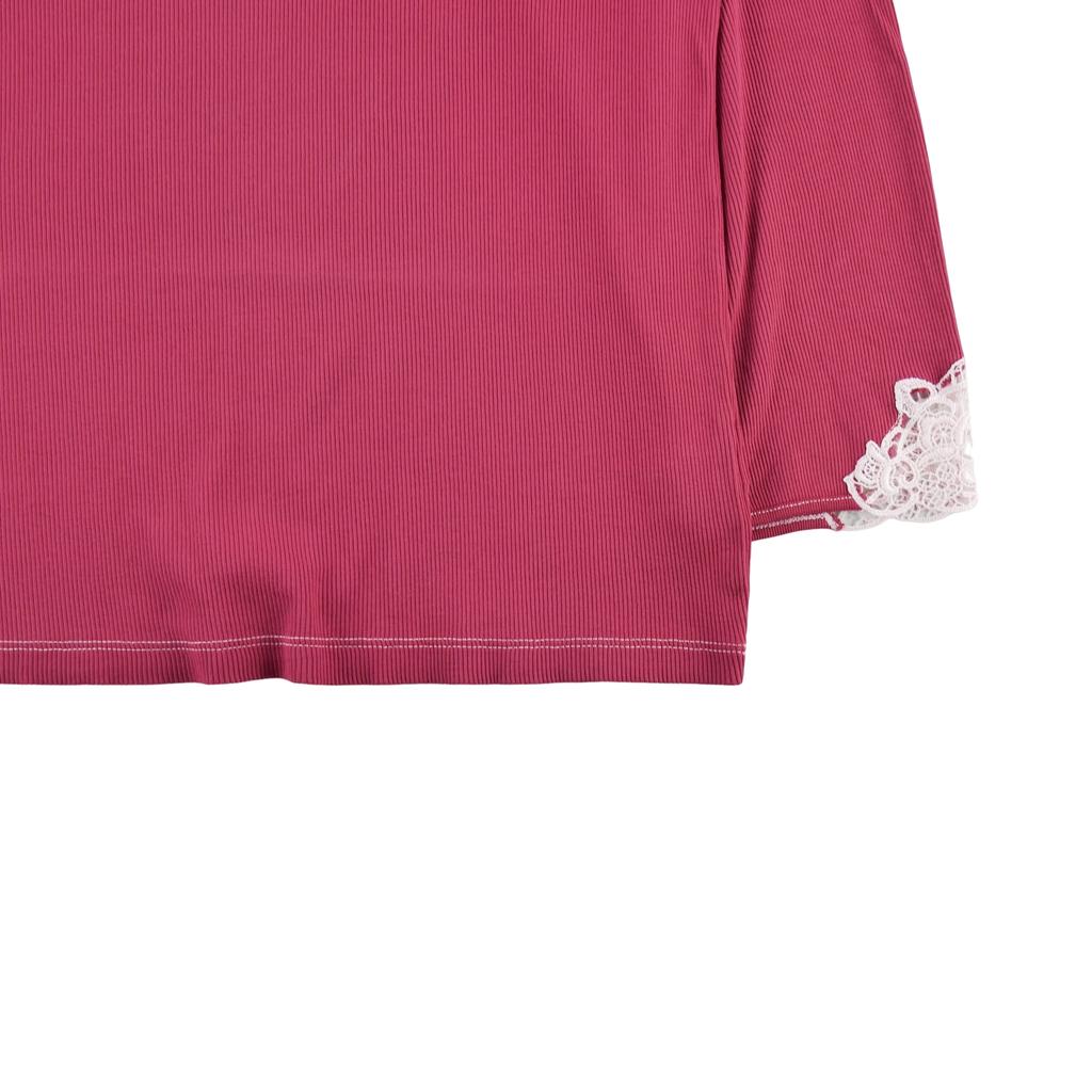 Seconde vie - T-shirt manches longues Femme  Rouge - Excellent état