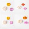 Spring Floral Clay Cutters for Earrings Jewelry Making Flower Clay Earrings Cutters  Plastic Earrings Pendant Mold Tool