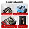 M115 Digital Multimeter Voltage Tester 4000 Counts Multifunction NCV Capacitance Diode Resistance Testing Tool