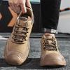 Fashion New Trend Genuine Leather Mens Casual Trainers Non Slip Outdoor Casual Footwear Man Classic New Handmade Leisure Hiking Sneakers