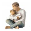 Handmade Imitation Wood Carving Resin Crafts Home Decoration Gift For Couples