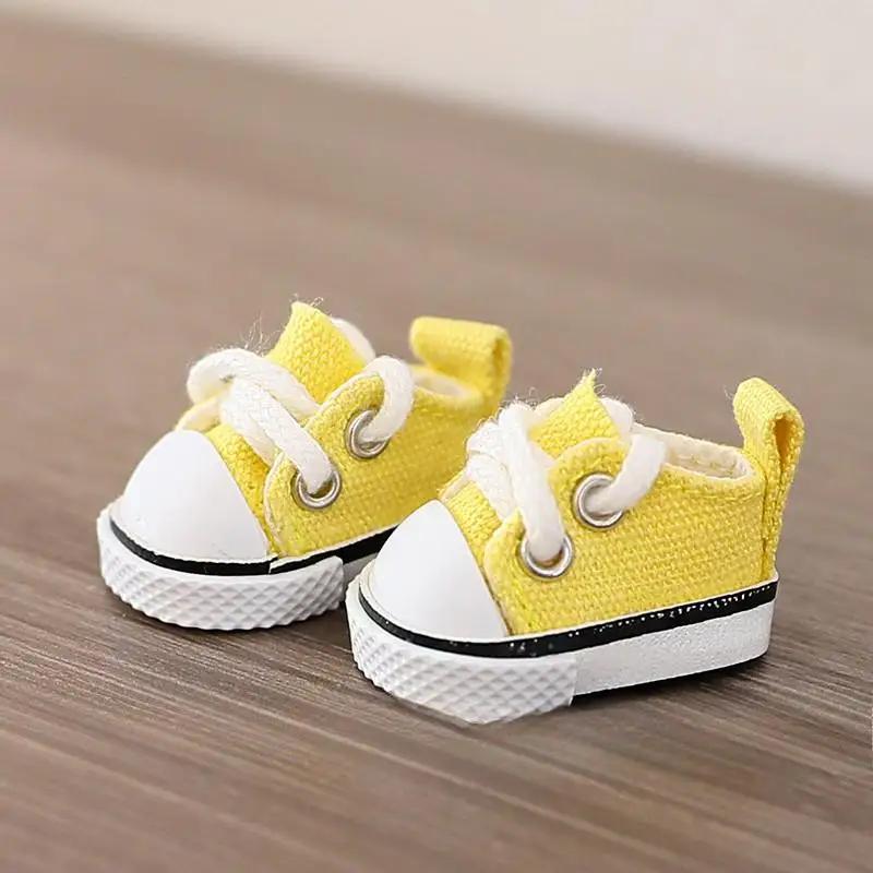 For LABUBU 17cm Cotton Dolls Shoes Toys Casual Sports Shoes Dolls Accessories for Labubu Outfits