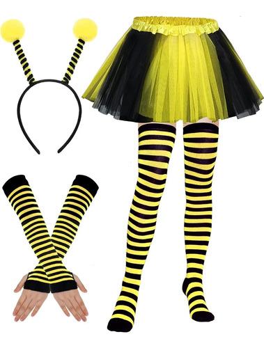 Bee Costume Kit, Including Bee Antenna Headband, Tutu Skir Big
