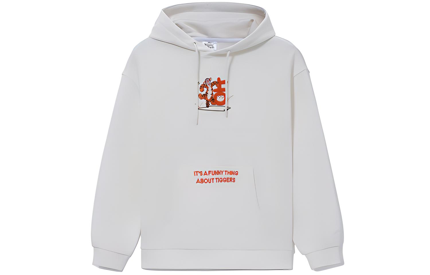 Li Ning x Disney Sweatshirt Unisex Couple s White AWDS551-4 M