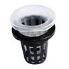 Hydroponic No. 32 Blue Planting Cup: Leafy Vegetable & Flower Transplant Basket