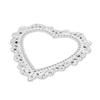 2 Pezzi Pizzo Cuore Metallo Fustelle Taglio Fai da Te Scrapbooking Carta Biglietto Album Artigianato Stampo