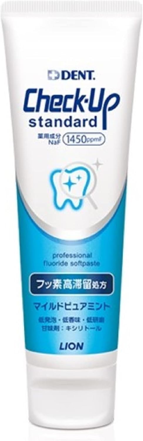 

Lion Dental Materials Standard Paste 1450F 135g Mild Pure Mint Check-Up белый