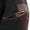 DIESEL check coat M Brown Men's Used
