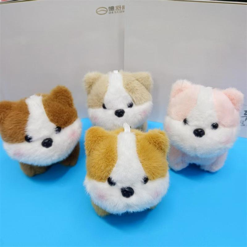 4-inch Plush Pendant Cute Little Rabbit Doll Keychain Doll Bag Hanging Ornament Pendant Plush