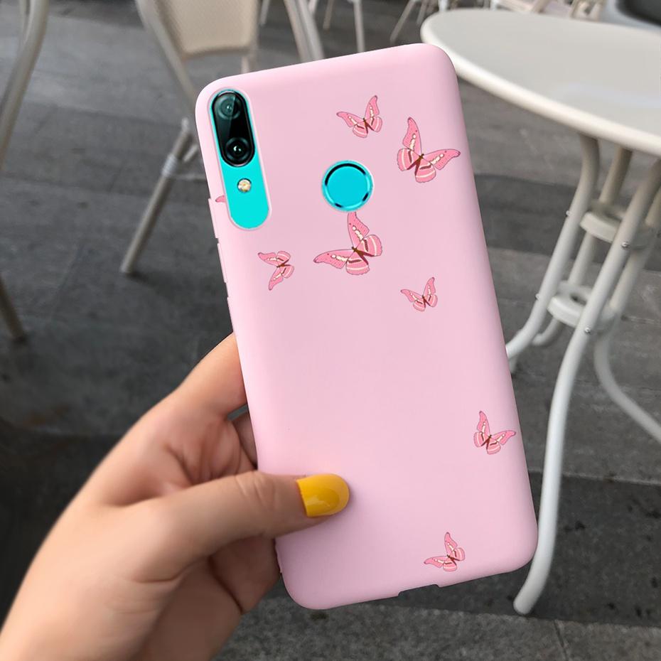 Lovely Silicone Case For Huawei P Smart 2019 Case Huawei PSmart 2019 Soft Back Cover Funda Bumper POT-LX1 POT-LX3 Phone Case