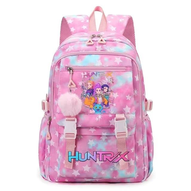 Kpop Demon Hunter Student Backpack Large Capacity Teen Student School Bag Female Travel Backpack Female backpack