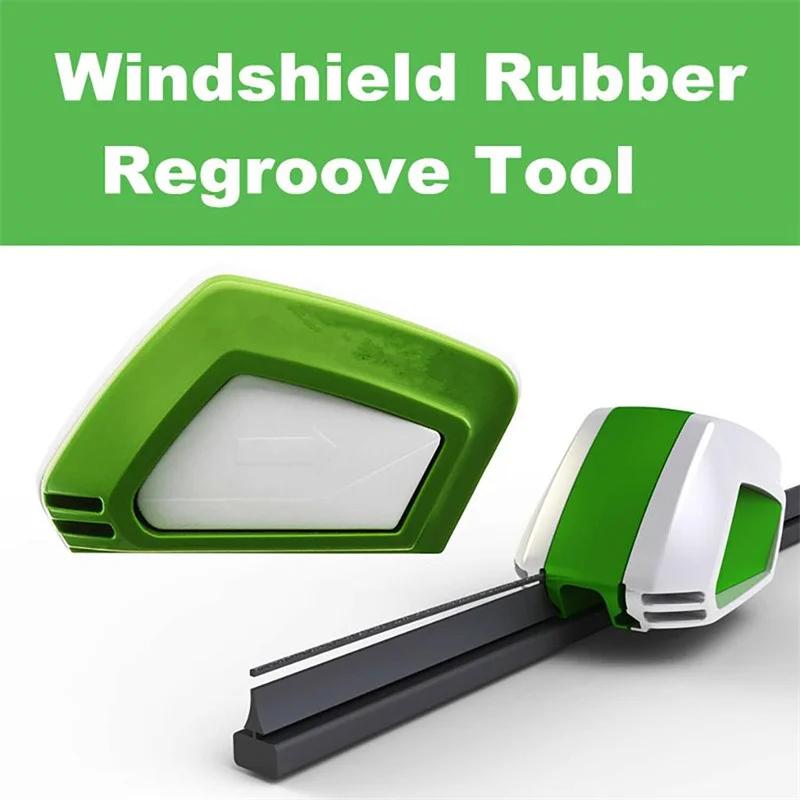 Universal Car Wiper Repair Tool Windscreen Wiper Refurbish Blade Rubber Regroove Cutter Tool Trimmer Restorer Auto Accessories