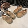 Increase the Height of Women's Platform Single Shoes, the New Autumn Boken Lazy People Pedal Women's Shoes Tide
