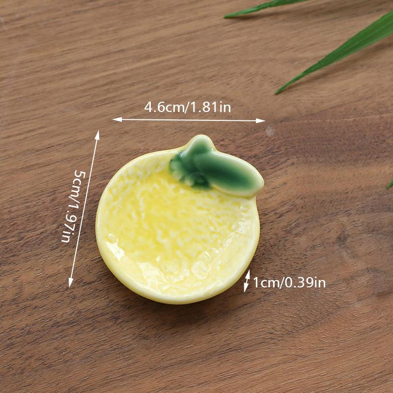 

Chopstick holder Art Gift Cute Novelty Creative Fruit and Vegetable Handmade Ceramic Art B