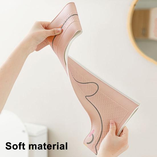 Toilet Seat with Exclusive Handle Easy to Clean EVA Waterproof Material Soft Cushion Cartoon Pattern Non-Slip Toilet Seat Pad