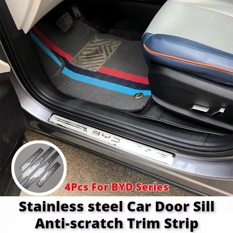 BYD Serie Auto Einstiegsleiste Edelstahl Metallschutz für BYD Atto 3 Yuan Plus Song Plus Seal Dolphin Sealion Seagull Shark