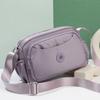 Nylon Women's Bag Shoulder Crossbody Bag for Mother Large Capacity Multi-Compartment Mobile Phone Small Square Bag