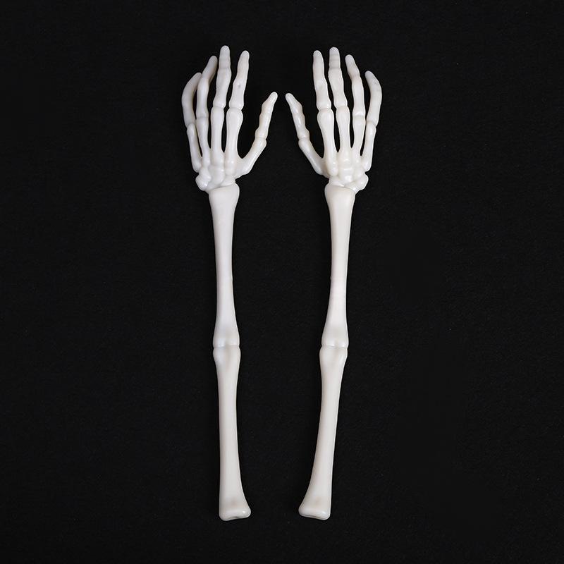 Decoration Props High Quality Halloween Arm Decoration Halloween Skeleton Arm Props Simple Design Faux Human Bone Arm