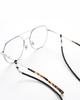 Seupeulingseuteulingseu Basic Leather Strap Glasses Chain [Black]
