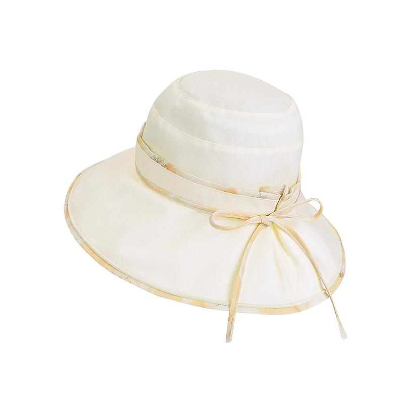 Spring Summer Outdoor Sun Hat Women's Big-Brimmed Fisherman Hat for Travel and Holiday Sun Hat