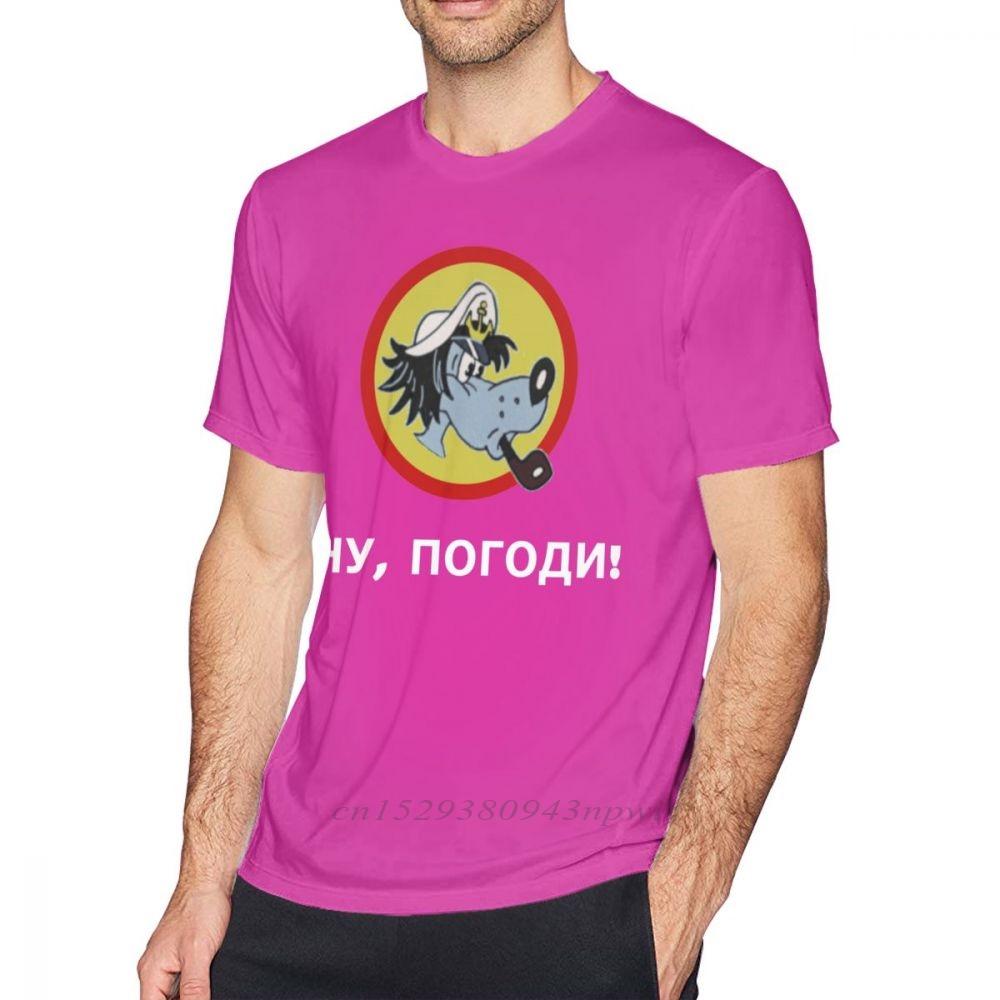 Nu Pogodi T Shirt Nu Pogodi Wolf Tshirt Unisexs 100 Cotton Tee Shirt Printed Short Sleeves Beach Plus Size Fun Tshirt