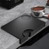 Corner Edge Silicone Coffee Tamper Mat Wear-resistant Coffee Powder Press Pad  Barista