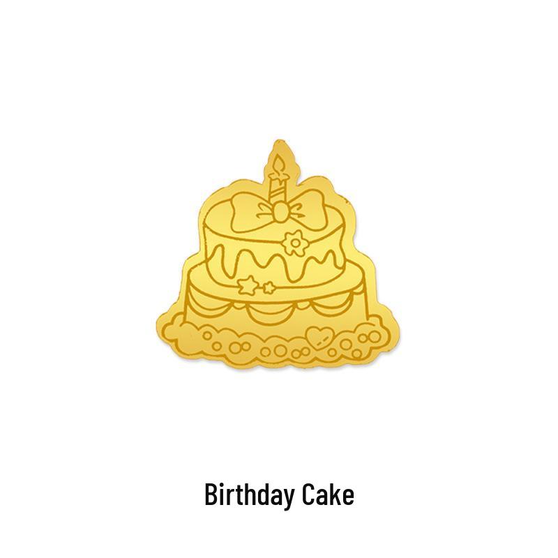 999 Pure Gold Foil Phone Sticker for Good Fortune and Wealth – New Year Gift 2mg Gold Sticker + Acrylic Packaging