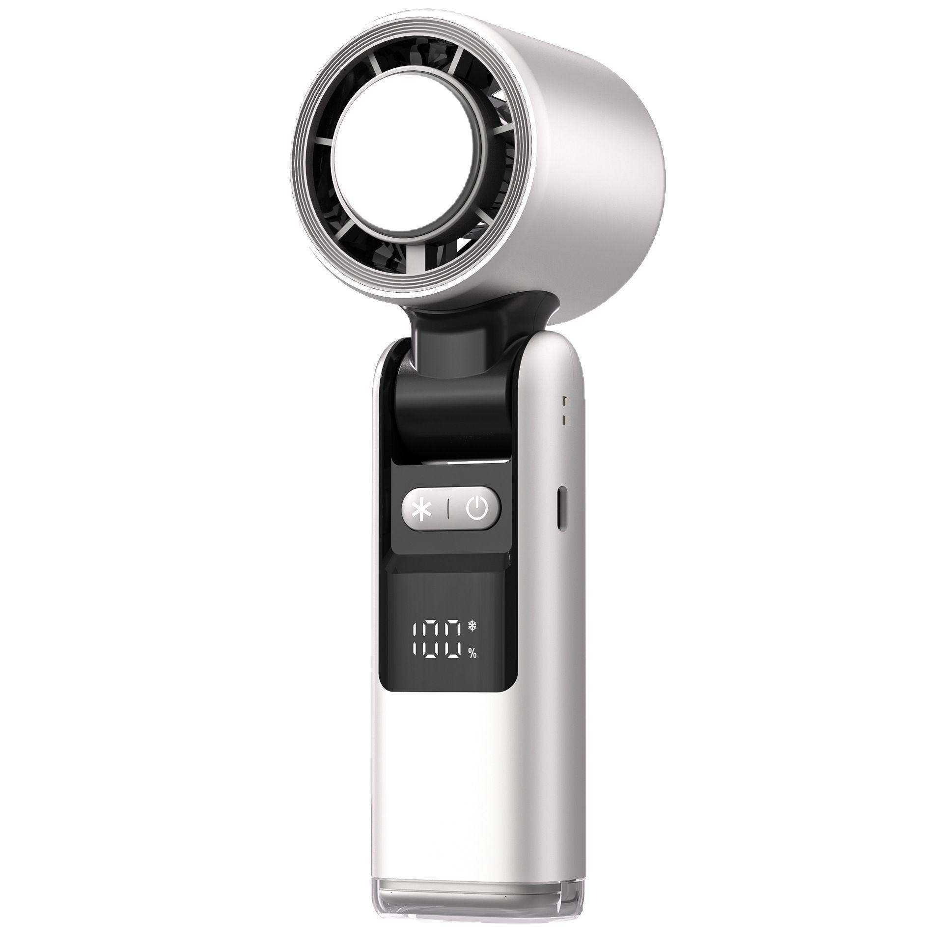 Portable Handheld & Neck-Hanging Ice Pack Fan - 199 Gear, High-Speed, Foldable, Hot Seller in Southeast Asia 186*63*63mm