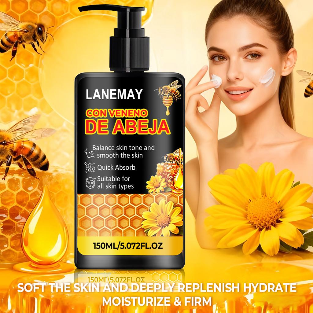 Bee Venom Facial Cream-Deep Skin Moisturizing Wih Natural Bee Venom-Make The Skin Outline Clearer And More Firm And Plum-150g